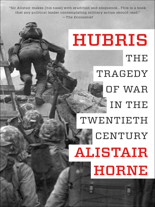 Title details for Hubris by Alistair Horne - Wait list